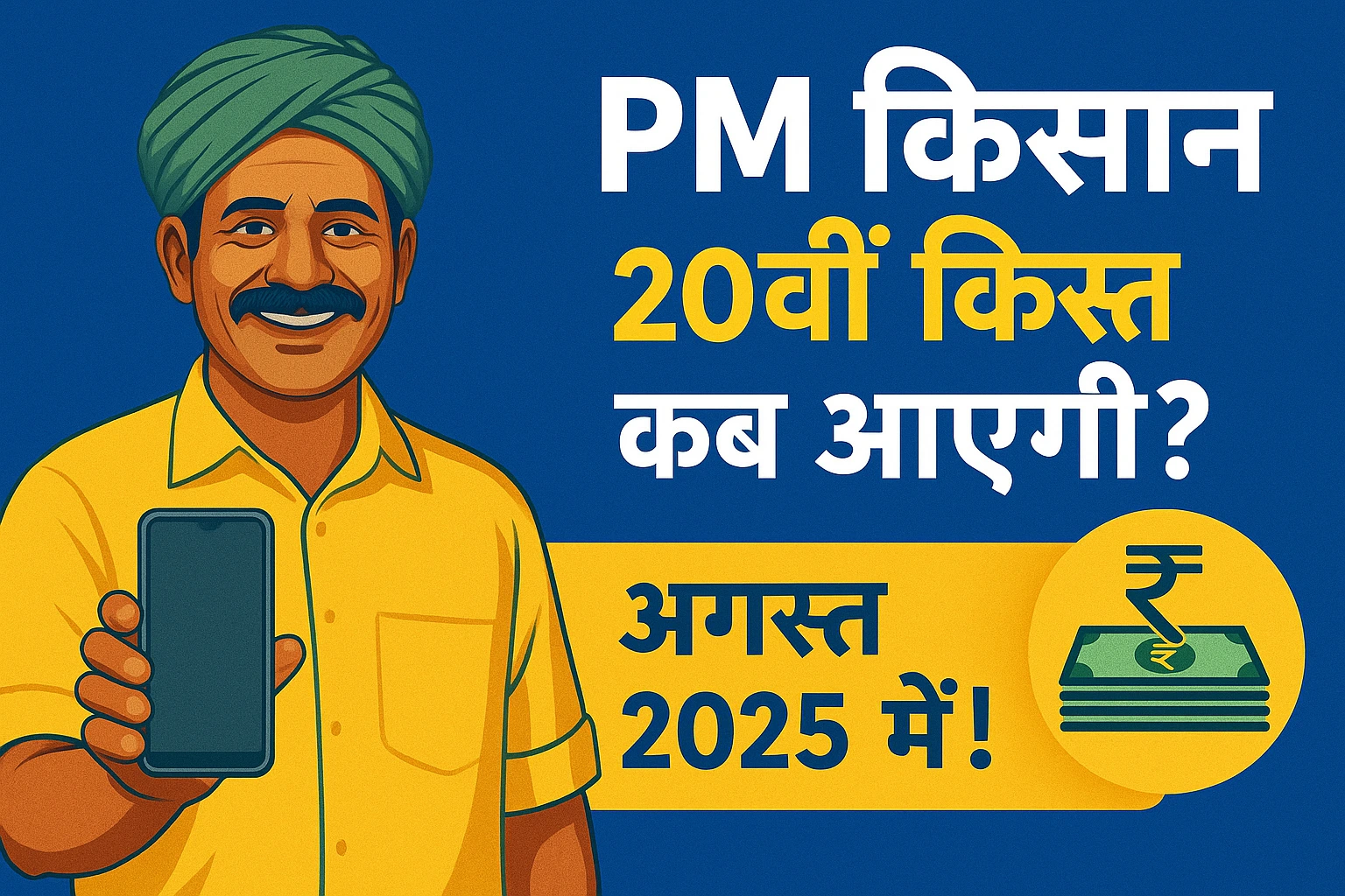 PM Kisan 20th Installment Date 2025